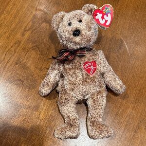 TY Beanie Baby 2002 Signature Bear
